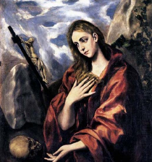 Mary Magdalen in Penitence, GRECO, El